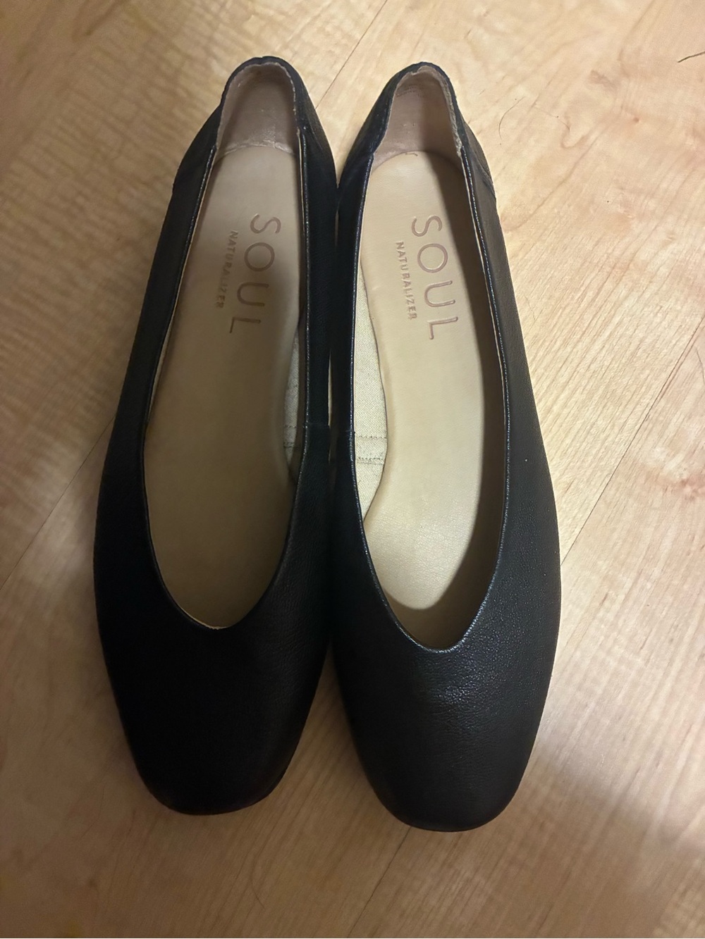 SOUL Naturalizer Leather Ballet Flats
